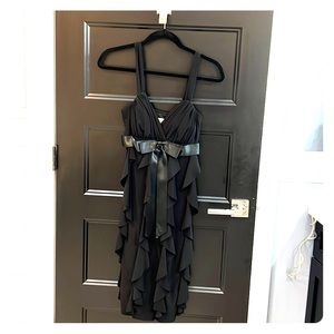 Black cocktail dress